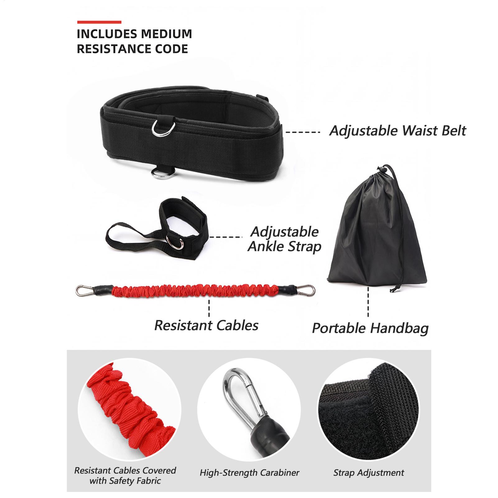 Training Aid Swing - Ayarlanabilir Kemerli Ayak Bileği Kayışı ve