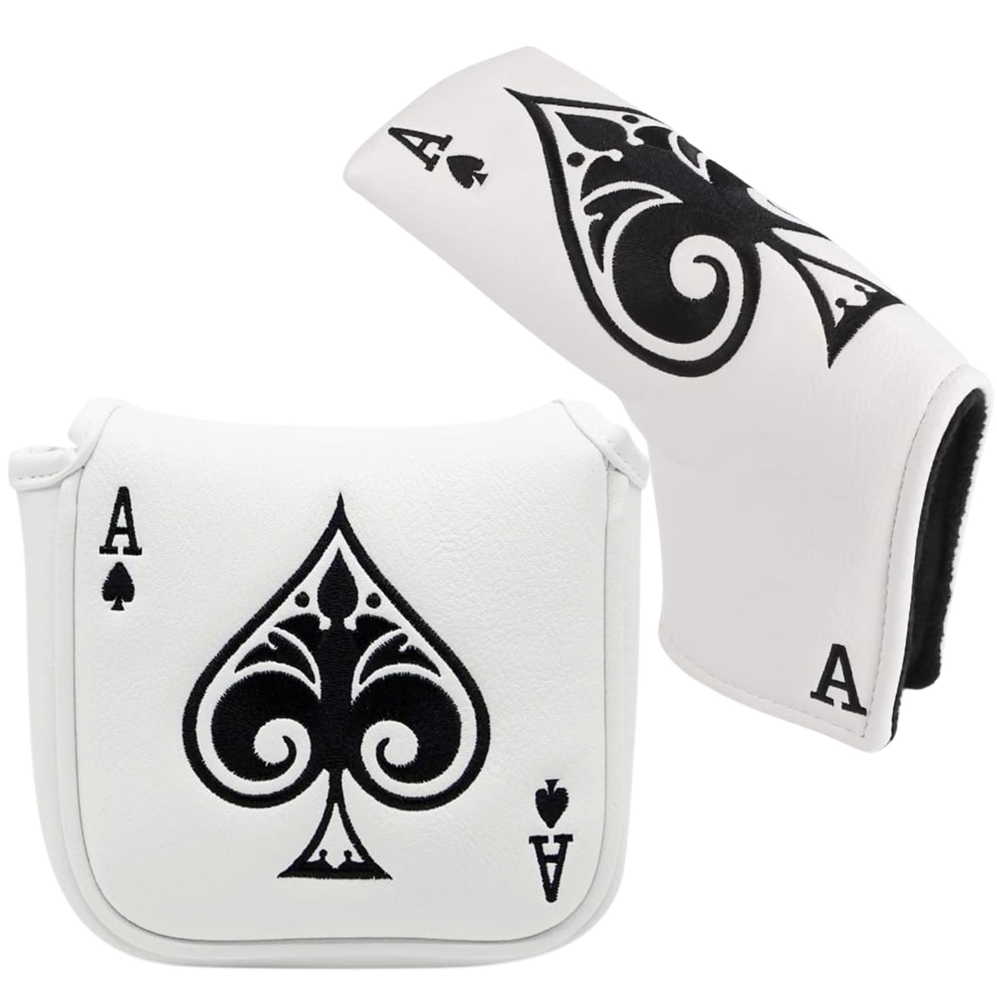 Golf Equipment Nearby - Komik Golf Putter Kılıfı Başlığı, Poker