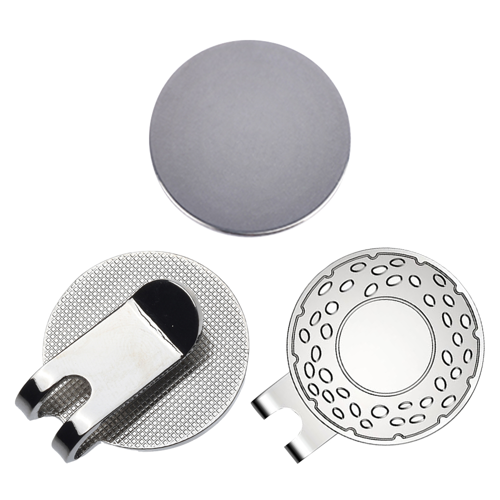Ball Marker Set - 2 Adet Manyetik Golf Şapka Klipsi