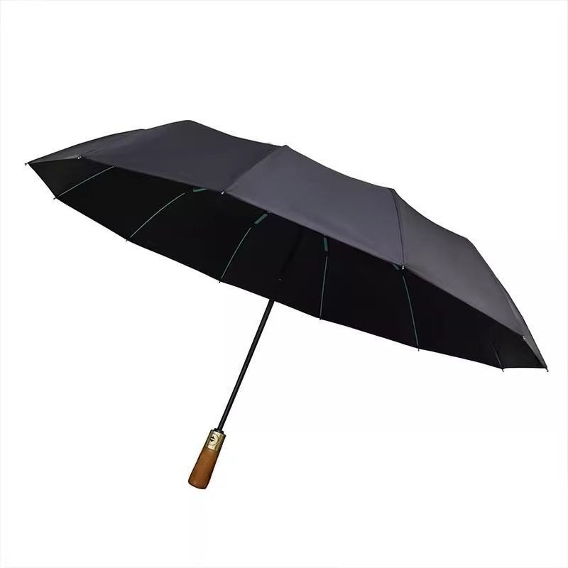 Golf Umbrella Large - Mercedes-Benz için uygun Kısa Ahşap Saplı