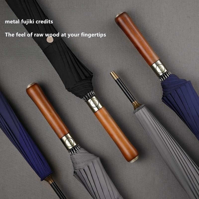 Otomatik Ahşap Saplı Şemsiye 1 - Golf Umbrella Large incelemesi ve fiyatı