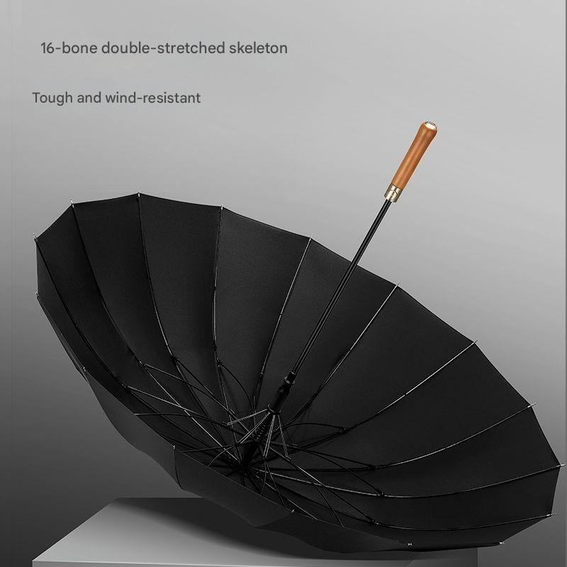 Otomatik Ahşap Saplı Şemsiye 1 - Golf Umbrella Large incelemesi ve fiyatı