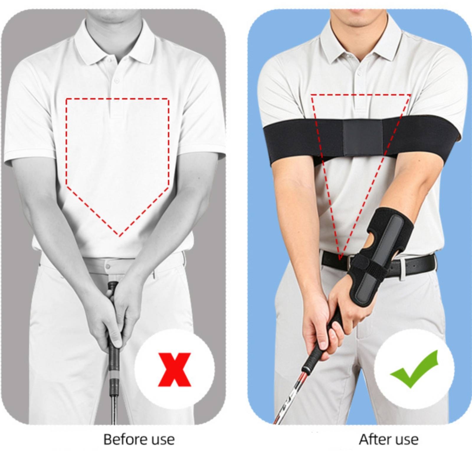 Golf Salınım Destek Kayışı Alü - Training Aid Swing incelemesi ve fiyatı