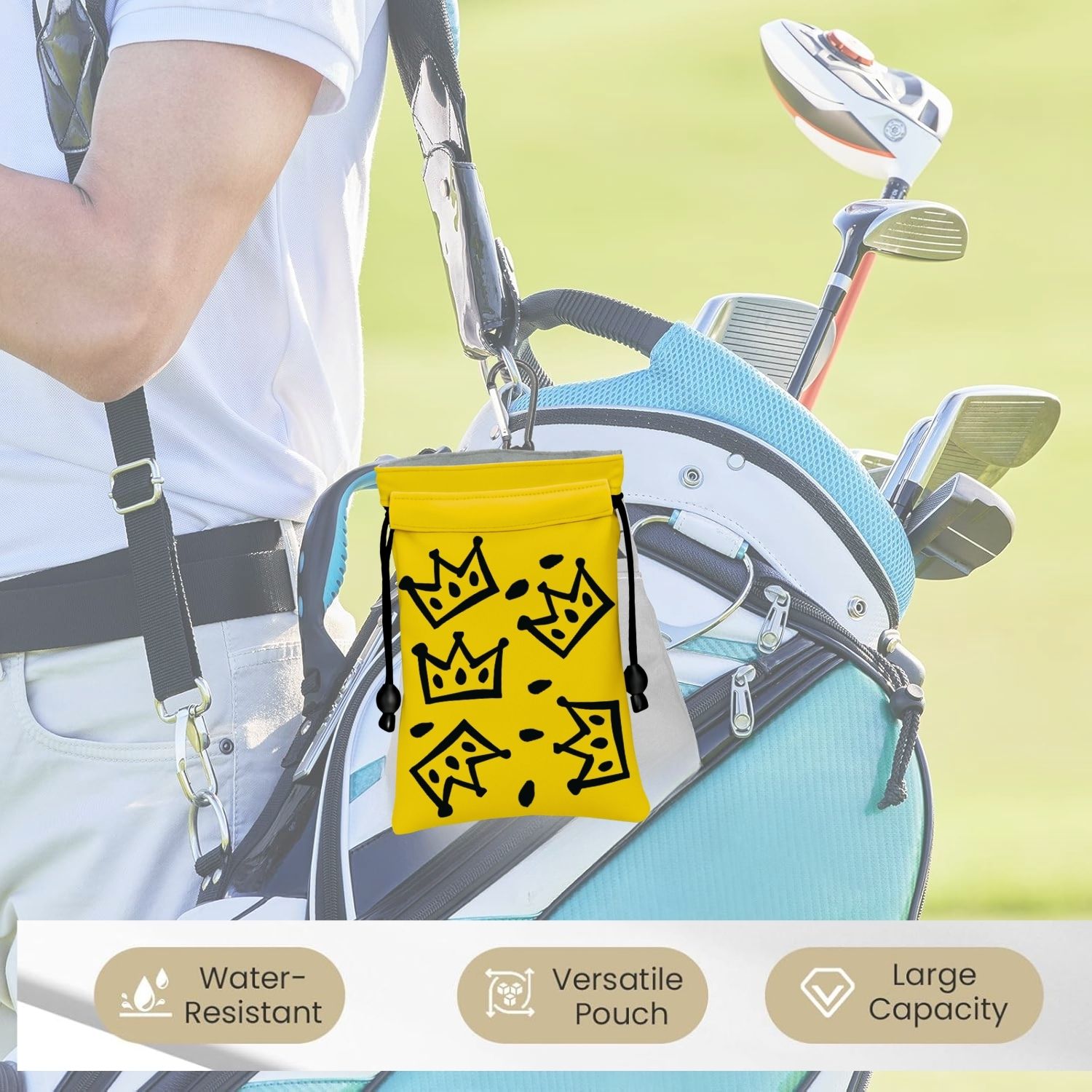 Crown Golf Değerli Eşya Çantas - Golf Equipment Stores incelemesi ve fiyatı