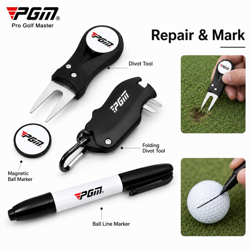PGM Golf Kulübü Temizleme Seti - Ball Marker Set incelemesi ve fiyatı