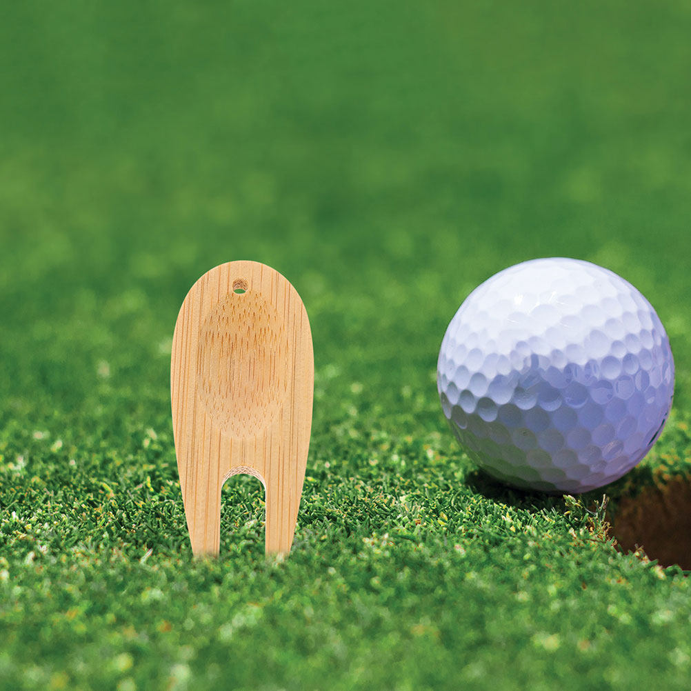 12 adet ahşap Golf Divot tamir - Ball Marker Set incelemesi ve fiyatı