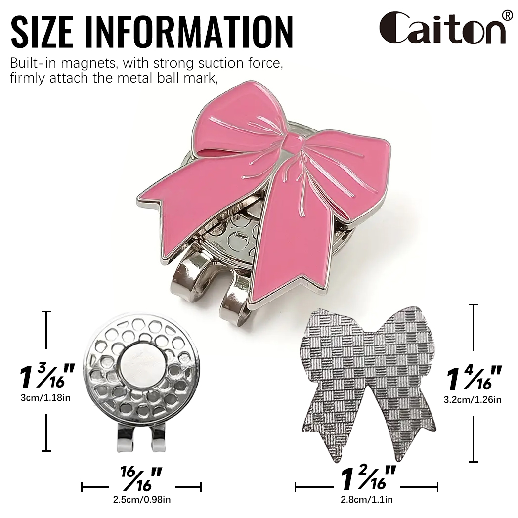 Caiton Pembe Kurdele Golf Şapk - Ball Marker Set incelemesi ve fiyatı