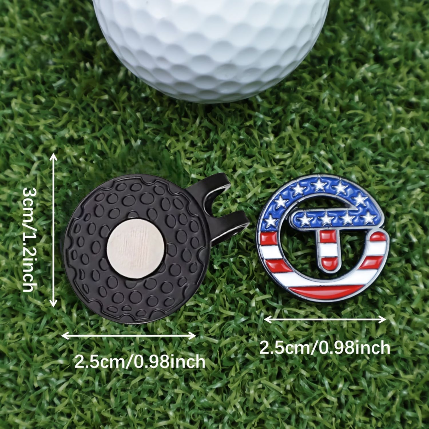 ABD Temalı Yıldızlı Çizgili Go - Ball Marker Set incelemesi ve fiyatı