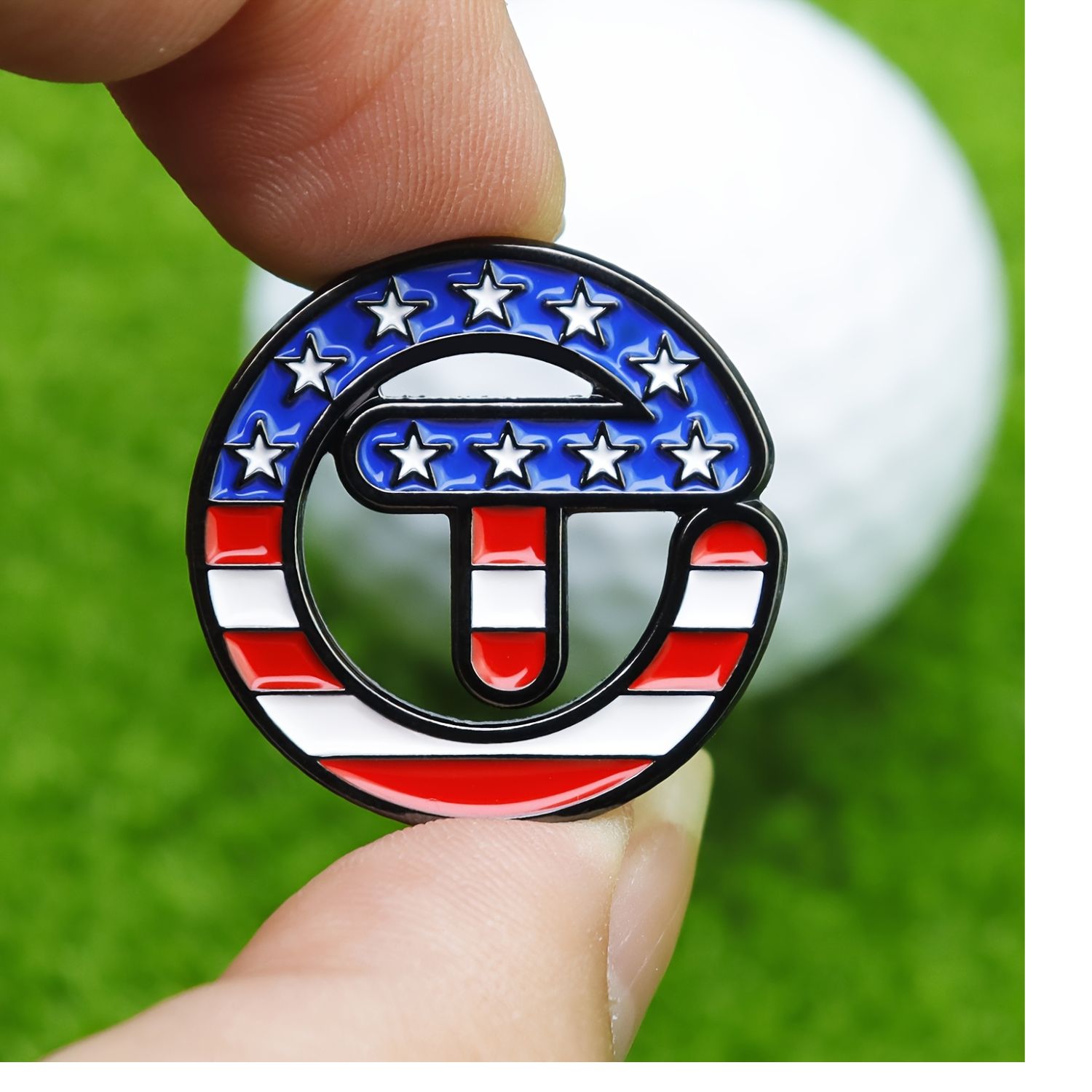 ABD Temalı Yıldızlı Çizgili Go - Ball Marker Set incelemesi ve fiyatı