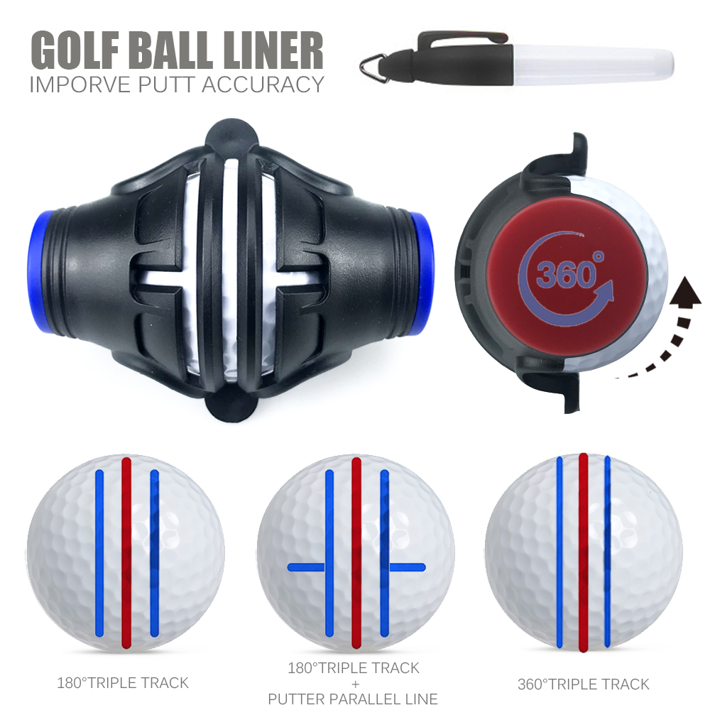 360 Derece Dönen Golf Topu Çiz - Ball Marker Set incelemesi ve fiyatı