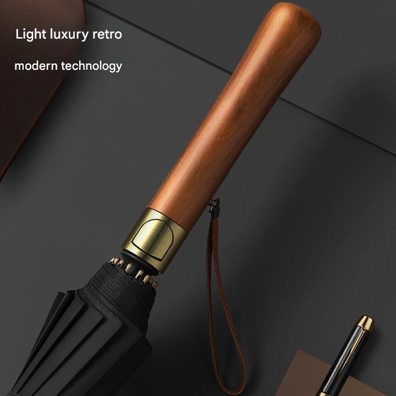 16 Telli Golf Şemsiyesi Ahşap  - Golf Umbrella Large incelemesi ve fiyatı