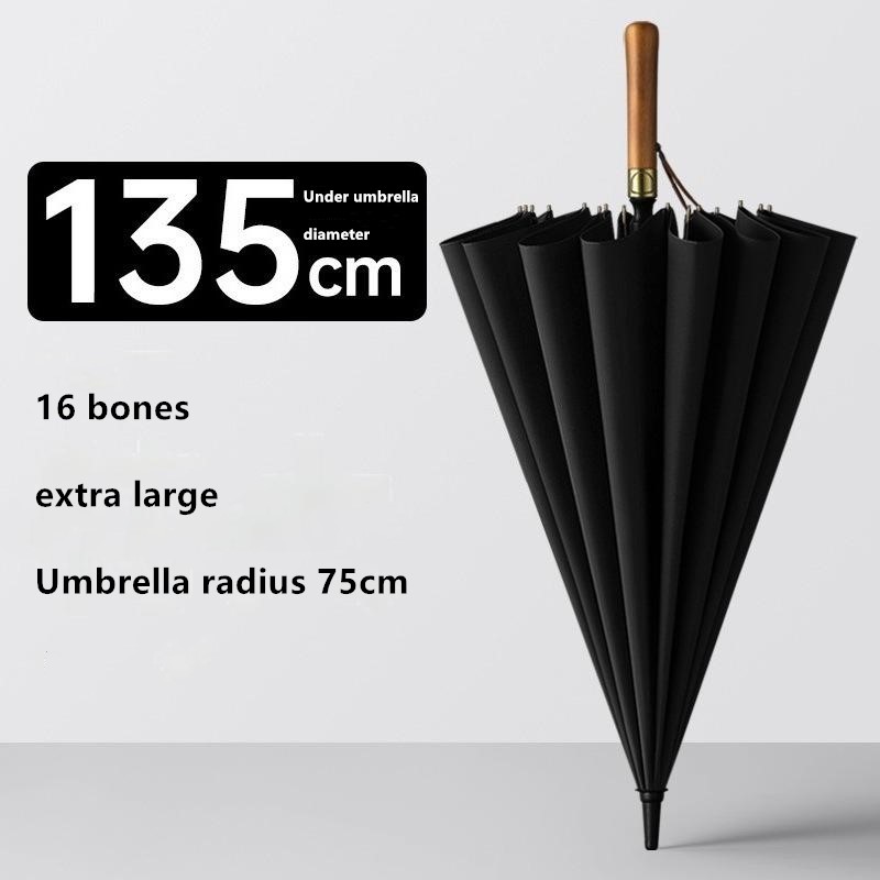 16 Telli Golf Şemsiyesi Ahşap  - Golf Umbrella Large incelemesi ve fiyatı