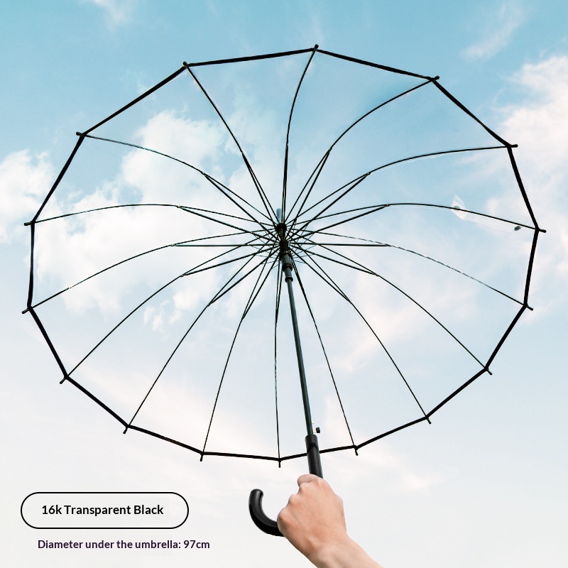 Bir Çift Şeffaf Büyük Rüzgar G - Golf Umbrella Large incelemesi ve fiyatı