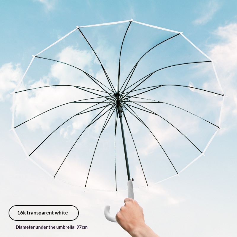 Bir Çift Şeffaf Büyük Rüzgar G - Golf Umbrella Large incelemesi ve fiyatı