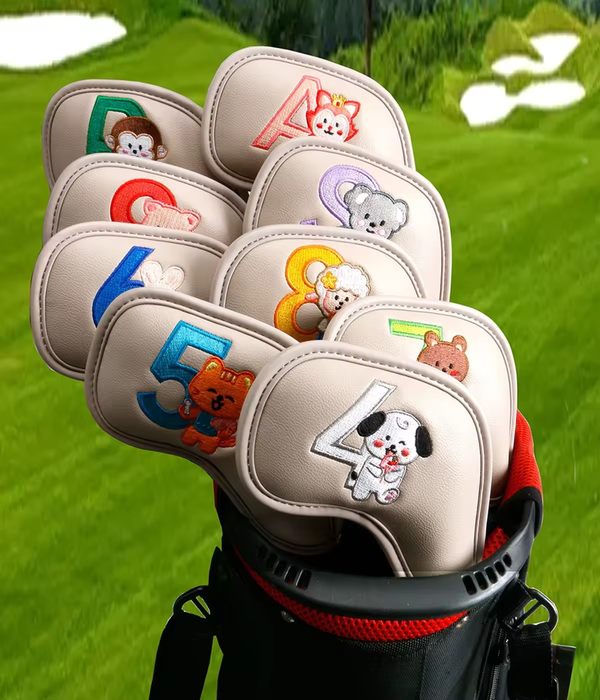 9 adet sevimli karikatür hayva - Golf Equipment Nearby incelemesi ve fiyatı