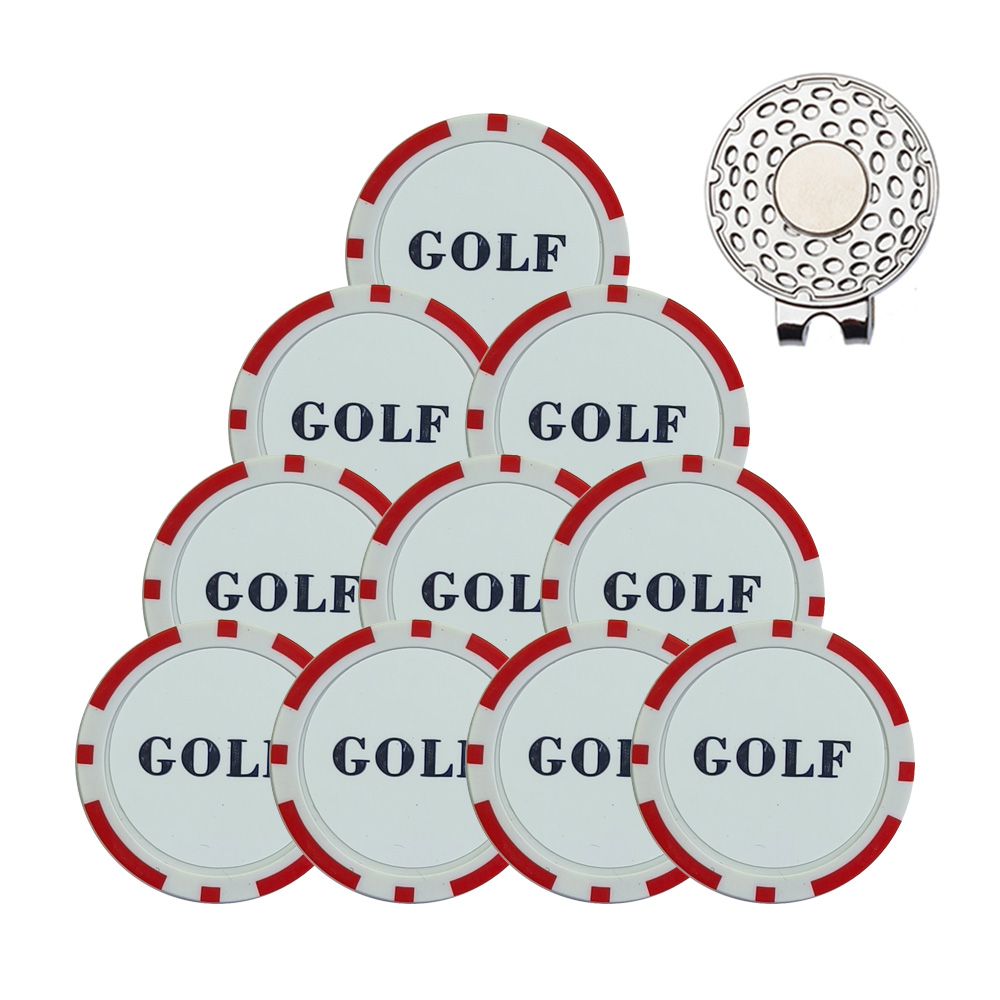 10 adet Golf topu işaretleyici - Ball Marker Set incelemesi ve fiyatı